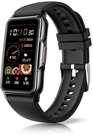 Smart Watch Health Fitness Tracker with 24/7 Heart Rate, Blood Oxygen Blood Pressure Sleep Monitor, 115 Sports Modes, Step Calorie Counter Pedometer IP68 Waterproof for Android and iPhone Women Men
