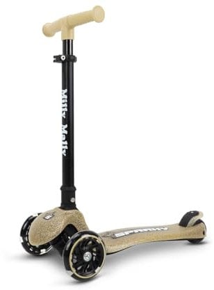 Milly Mally Kinder Dreirad Roller LED Scooter Sparky Blue (Champagn)