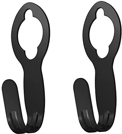 Supporto per tubo da giardino Supporto a parete Gancio per tubo per irrigazione per gancio in plastica Nero 2 pezzi da giardino, per montaggio a parete, irr