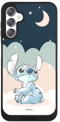 Nivocase Handyhülle für Samsung Galaxy A14 5G Disney Lilo & Stitch Mond