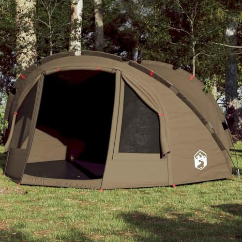 LoogCape Angelzelt für 2 Personen Olivgrün, wasserdichtes Wurfzelt mit 190T Polyester PU-Beschichtung, 298 x 236 x 152 cm, mit E Anschluss, Camping und Angeln