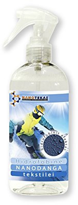 Nanotekas Idrorepellente Nano Technology per Tessuti, Protezione idrofobica per Tessuti, Scarpe e Tessuti, 250 ml