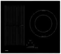 Franke FHCR 603 2I 1FLEXI Eingebaut Induction hob Schwarz