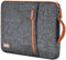 LONMEN 13-13.3 Inch Water Resistant Laptop Sleeve Bag Case with Handle for 13 MacBook Air 2014-2017/13.3 ThinkPad L390 Yoga / 13.9 Lenovo Yoga C930 GLASS / 14 HP EliteBook 1040 G5, Dark Gray