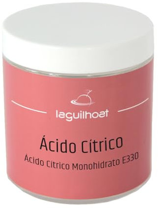 Ácido cítrico - 220 g - Antioxidante - Cuajar Leche - Ablandador de Carnes