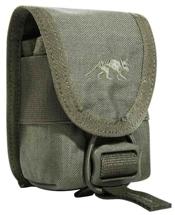 Tasmanian Tiger TT Grenade Pouch IRR Zusatz-Tasche Molle-Kompatible Handgranaten-Tasche für DM51, DM51A, DM41, RGD-5, RG0 11 x 8 x 5 cm, IRR Steingrau-Oliv