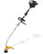 Mowox® PT 25 LH Benzin-Rasentrimmer mit 2-Taktmotor, Schnittbreite von 40 cm, gebogenes und abnehmbares Aluminiumrohr – runder Komfort-Griff, Nylondraht 2,0 mm mit automatischer Ausrichtung