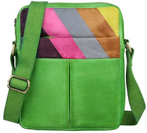 Greenburry Candy-Shop Umhängetasche Leder 21 cm