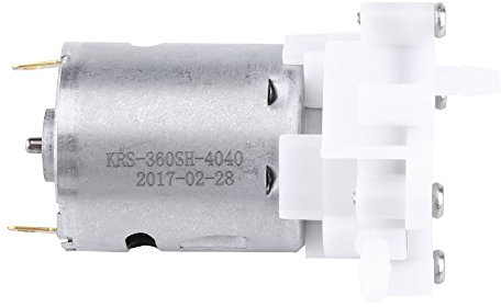 Mini Bomba de Agua Bomba Dc 3-12V Mini Bomba de Engranajes Autocebante Herramienta de Bombeo de Agua de Acuario con Motor Rs-360Sh