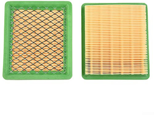 HpLive Lot de 2 filtres à air pour tondeuse à gazon FX-RM 4639 5196 eS/PRO 1855 FX-RM 5.5 5.0 Pièces de rechange 115 x 100 x 23 mm