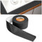 flintronic Sigillante Impermeabile, 15m/65mm Battiscopa Morbido PVC Sigillante Autoadesivo Nastro, Impermeabile, Antiolio e Antimuffa Utilizzato per Piastrelle da Cucina/Bagno, ecc, Nero