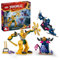 LEGO NINJAGO 71804 Arins Battle Mech Ninja Spielzeugset für Kinder mit Arin Ninja Minifigur und Katana Schwert Zubehör, Geschenkidee für Jungen und Mädchen ab 4 Jahren