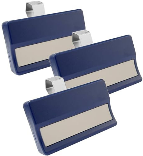 Funkfernbedienung für Garagentor, kompatibel mit Chamberlain LiftMaster 4335E,433,92MHz,Handsender Telecommand passend für 4330E, 4332E,4333E,4335E 3 Stuck