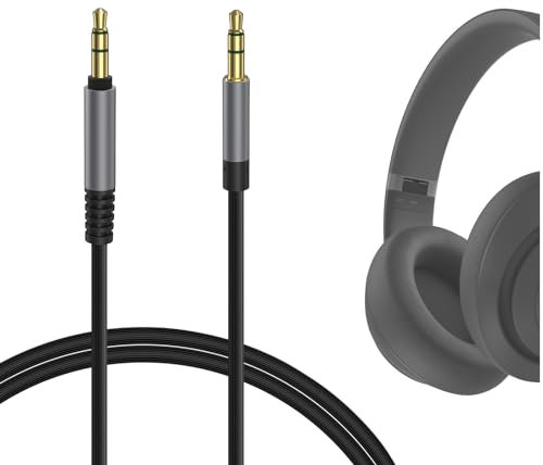 Geekria cavo audio compatibile con Beats Studio Pro,Solo 4,Solo 3,Solo 2,Solo,Studio 3,Studio 2,Studio,Pro,Mixr Cavo per cuffie,cavo stereo sostitutivo da 1/8 (3,5 mm) a 3,5 mm (4 piedi /1,2 milioni)