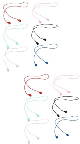 OSALADI 12piezas Correa De Silicona para Auriculares Inalámbricos Funda Antideslizante y Antipérdida para Uso Diario y Viajes