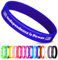 Jodimitty 30 Stück Personalisiertes Armband Silikon Armbänder Damen Herren, Custom Text & ICON, Bulk Armband für Event Festival Hochzeit Party Bewusstsein Motivation, 202x12mm (Dunkelblau)