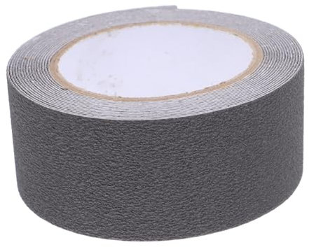 GLEAVI 1rollo Tread Antideslizante Adhesivo Para Escaleras y Pasos Exteriores Cinta De Seguridad Transparente Para Suelos y Zapatillas Resistente y Fácil De Instalar