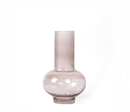 Arreglo Floral Transparente de Alta Gama de Vidrio Rosa, decoración de Cultivo de Agua, Mesa de salón, Muebles para Dispositivos Florales (tamaño: D)