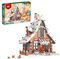 KYLON Creative Lebkuchenhaus für Iego Weihnachten, 1451 TeiIe Weihnachten Lebkuchenhaus 2024 Weihnachten Haus Bausatz Kompatibel mit Iego Weihnachten 2025, XL
