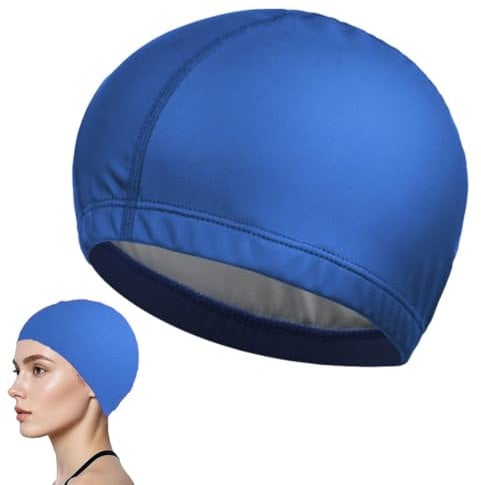LAJUP Cuffia Piscina Donna E Uomo: Comoda, Duratura E Ad Alta Elasticità(Blu)