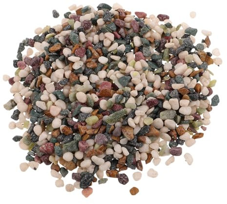 Abaodam sable d'aquarium décorations d'aquarium galets d'argile leca pour plantes substrat d'aquarium planté roches de drainage pour plantes en pot perles d'améthyste gravier cailloux