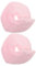 DEARMAMY 1 Paar Packungen Brustkühlgel Therapiepads Stillgelpads Wärmegelpads Stillpads Brustwärmepad Brustkühlpads Brustpad Kühlende Brustwickel Pvc Rosa