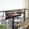 FAXJRU Tavolo Sospeso per Balcone Pieghevole per Ringhiera, Tavolo da Bar all'Aperto,Tavolino da Ringhiera per Balcone Esterno, Multifunzionale,Tavolino da Caffè, Salvaspazio(60cm/23.6in)