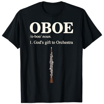 Oboe Definition Orchester Musiker T-Shirt