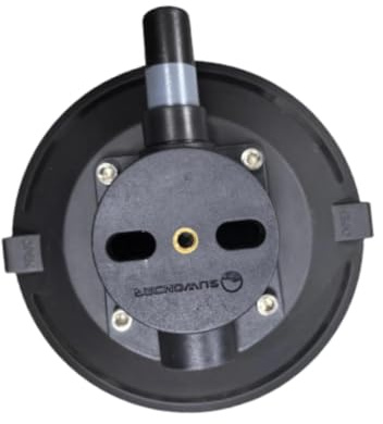 Fiocias Kamera Saugnapfhalterung Auto Vakuum Pumpen Saugnapf Kamerahalter Stützhalter Langlebiges Zubehör Gefertigt Aus Nitrilkautschuk für Fahrzeugaufnahmen, 6 Inch