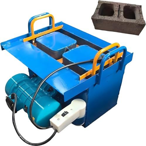 MQDLJSE Máquina para fabricar Bloques de hormigón con moldes Personalizables, conformado rápido, Alta presión y vibración para Bloques de Cemento y hormigón.