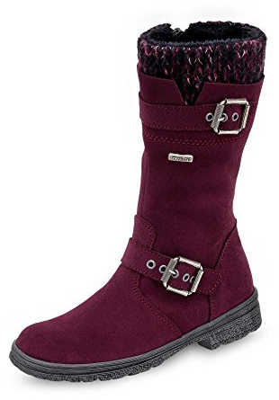 Däumling Mädchen Alia Stiefel, Violett (Turino Barolo), 27 EU