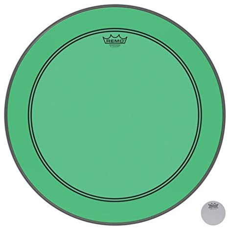 Remo Schlagzeugfell Colortone Powerstroke 3 Clear Grün – 20″ – P3-1320-CT-GN