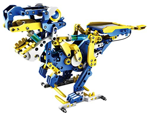 CONSTRUCT & CREATE 12 in 1 Solar Hydraulic Construction DIY STEM Project Kit Set