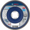 Bosch Professional 2608619205 Disco Lamellare Dritto, per Metallo, X-Lock, X571, Ø115 mm, Grana K40, Diametro Ø 22.23 mm