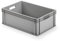 ALUTEC Kunststoffbehälter geschlossen (Inhalt 45 l, Außenmaße (LxBxH) 600 X 400 X 220 mm, stapelbar, lebensmittelecht, kälte- und hitzebeständig von -40° bis +80°C, Aufbewahrungskiste) 75020