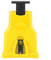 Fdit Motosierra eléctrica portátil Afilador de Dientes Herramienta de Afilado de Cadenas Herramientas Simples de molienda rápida para Trabajar la Madera(Amarillo)