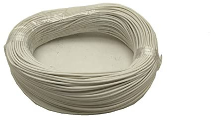 caihv-Wire, 5V 12V 24V Low Volt Silicone Rubber Heating Cable, DIY Kit Electric Cable, Nickel-Chromium Alloy Heating Wire, (Length : 5m, Specification : 50 Ohm)