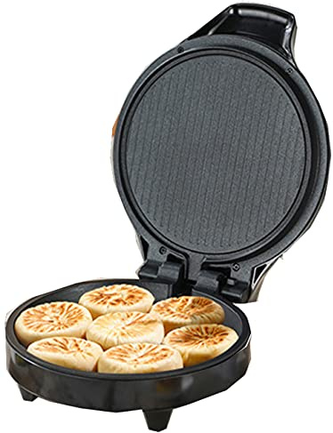 Electric Baking Pan Double-Sided Heating Suspension Type Crepe Maker Skillet Pancake Baking Machine Pie Pizza Griddle