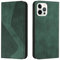 NEXCURIO Custodia a Libro Cover Portafoglio per Apple iPhone 13 Pro Book Flip Case in Pelle con Tasca Porta Carte Supporto Antiurto - Verde
