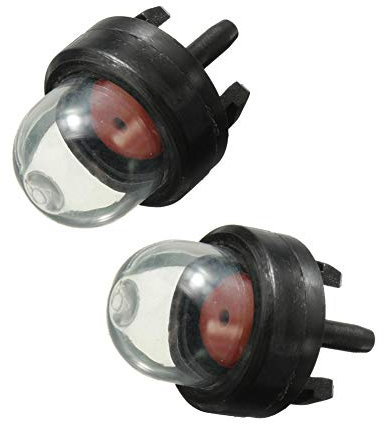 2 Stück Mini-Vergaser-Öl-Blase-Benzin-Snap-Primer-Brenner-Birnen-Pumpen-Kit für Heckentrimmer Rasenmäher-Kettensäge-Zubehör