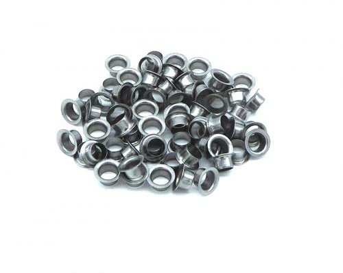 Ösen 9E vermessingt oder vernickelt 2-20 Blatt 1000 Stück Material - Farbe Vernickelt - Silber