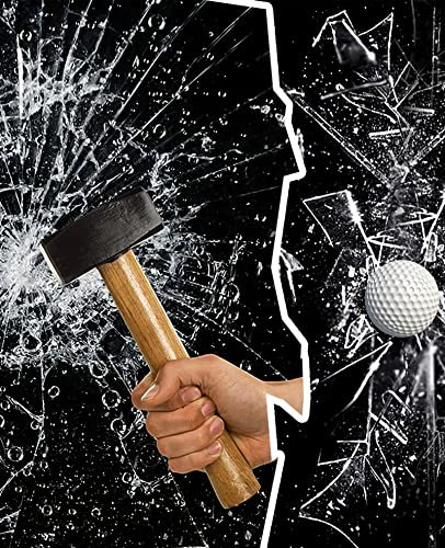 Clear Window film 44 X 300CM, Shackcom Safety Glass Film Self Adhesive Anti-shatter for Home, Office and Car
