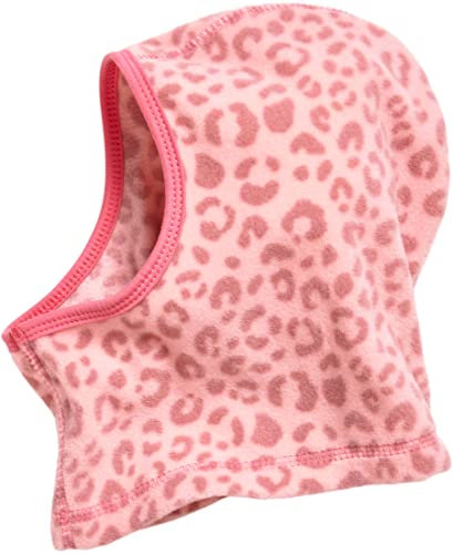 Playshoes Unisex Kinder Fleece-Schlupfmütze Winter-Mütze, Leo, one size