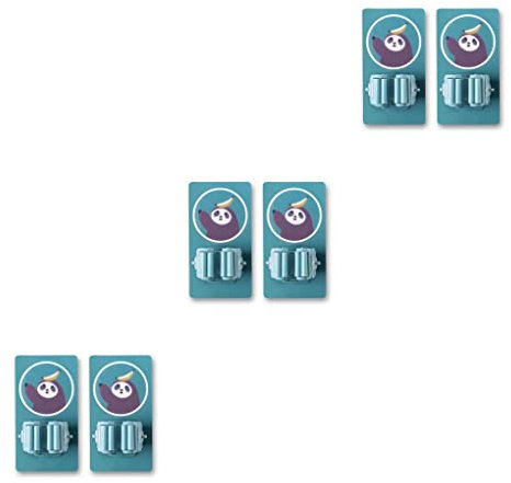 3 Satz von Selbstklebender -Aufbewahrungshalter für die Küche, Wandhalterung, Reinigungswerkzeuge, Aufhänger, Badezimmerschrank, Organizer, Clip-Schrank