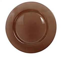 Sottopiatto Piatto Vetro 32 cm Brandani 51038 Moka Marrone Perlato