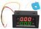 Strommessgerät, 2 in 1 600V 20A Duale Digitalanzeige Hallsensor Hochpräzises Volt-Ampere-Messgerät Kalibrierte Potentiometer Digitales Voltmeter Amperemeter