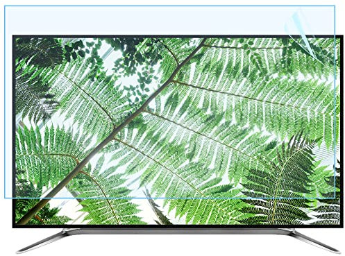 JQZWXX Protector De Pantalla De TV Anti Luz Azul para 42-65 Pulgadas, Universal, Antiarañazos, Anti UV, Superficie Mate, A Prueba De Polvo, Película Protectora Antihuellas Dactilares / 42in930x525mm