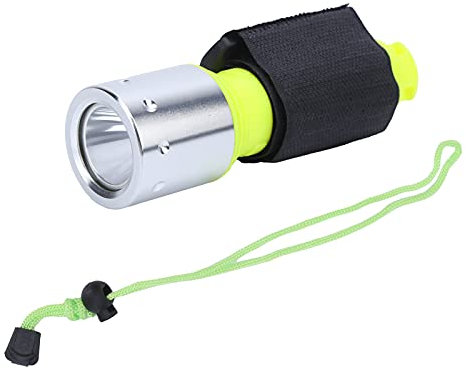 Handheld-Taschenlampe, Mini-Tauchlicht Tragbare Wasserdichte Verschleißfeste Taucher-Taschenlampe Mit 2000 Lm Für Tauchexpeditionen