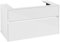 Villeroy & Boch Collaro Waschbeckenunterschrank 1000x548x500 mm, 2 Auszüge, für Waschbecken mittig, C02000, Farbe: Front/Korpus: Glossy White, Griff: White Matt