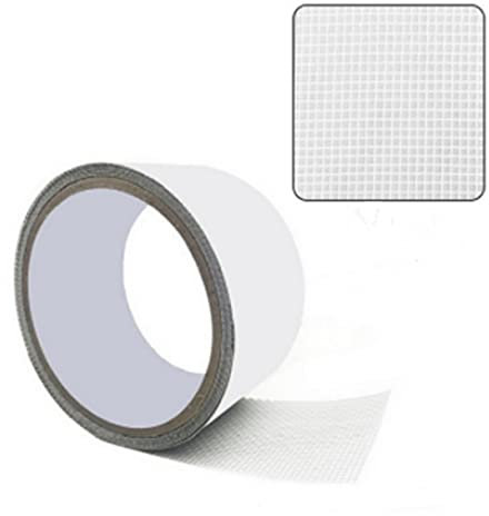 YURRO Nastro adesivo anti-zanzare in rete metallica per riparazione finestre, porte, finestre, zanzariere, per fori rotti